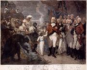 Daniel Orme, Lord Cornwallis Receiving the Sons of Tipu Sultan as Hostages